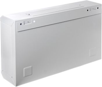 SOMI Networks 19&Prime; Wall-mounted switch cabinet 4U, depth: 45cm, gray, glass door 4U-60/45SN | Elektrika.lv